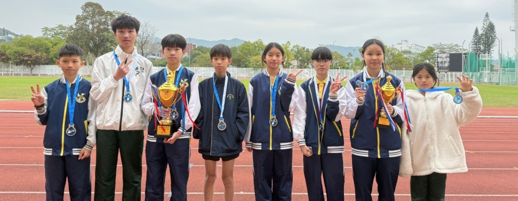 田徑隊邀請賽表現卓越